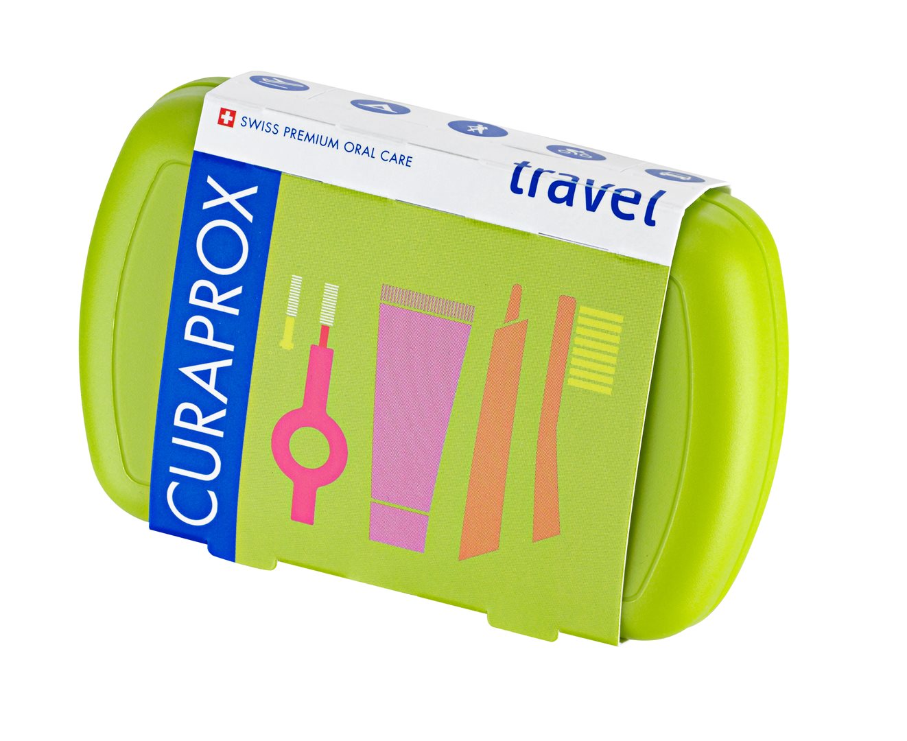 CURAPROX Travel Set grün