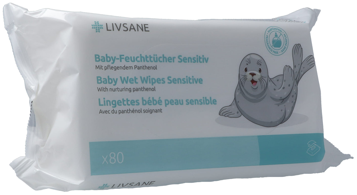 LIVSANE Baby-Feuchttücher Sensitiv