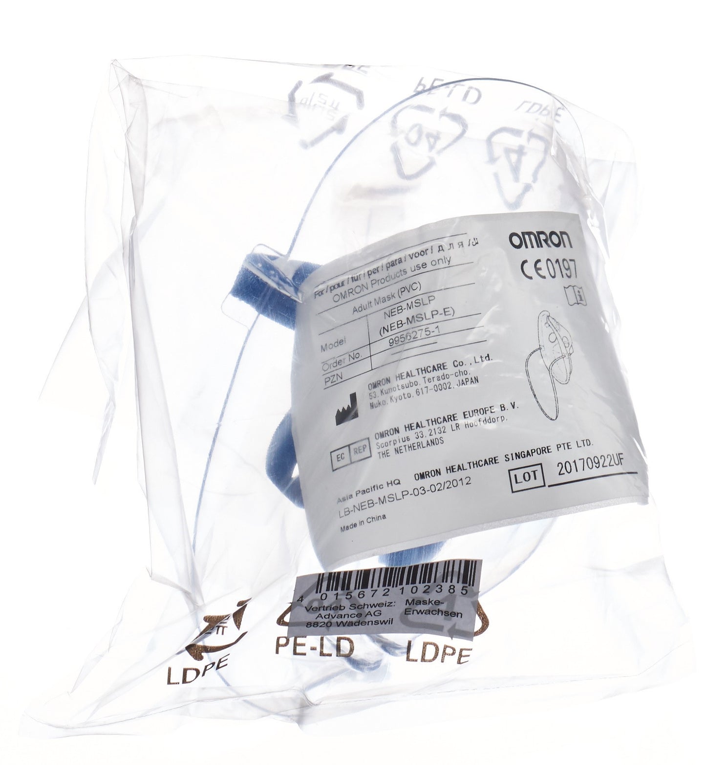 OMRON Erwachsenenmaske zu CompAir/CX/U22