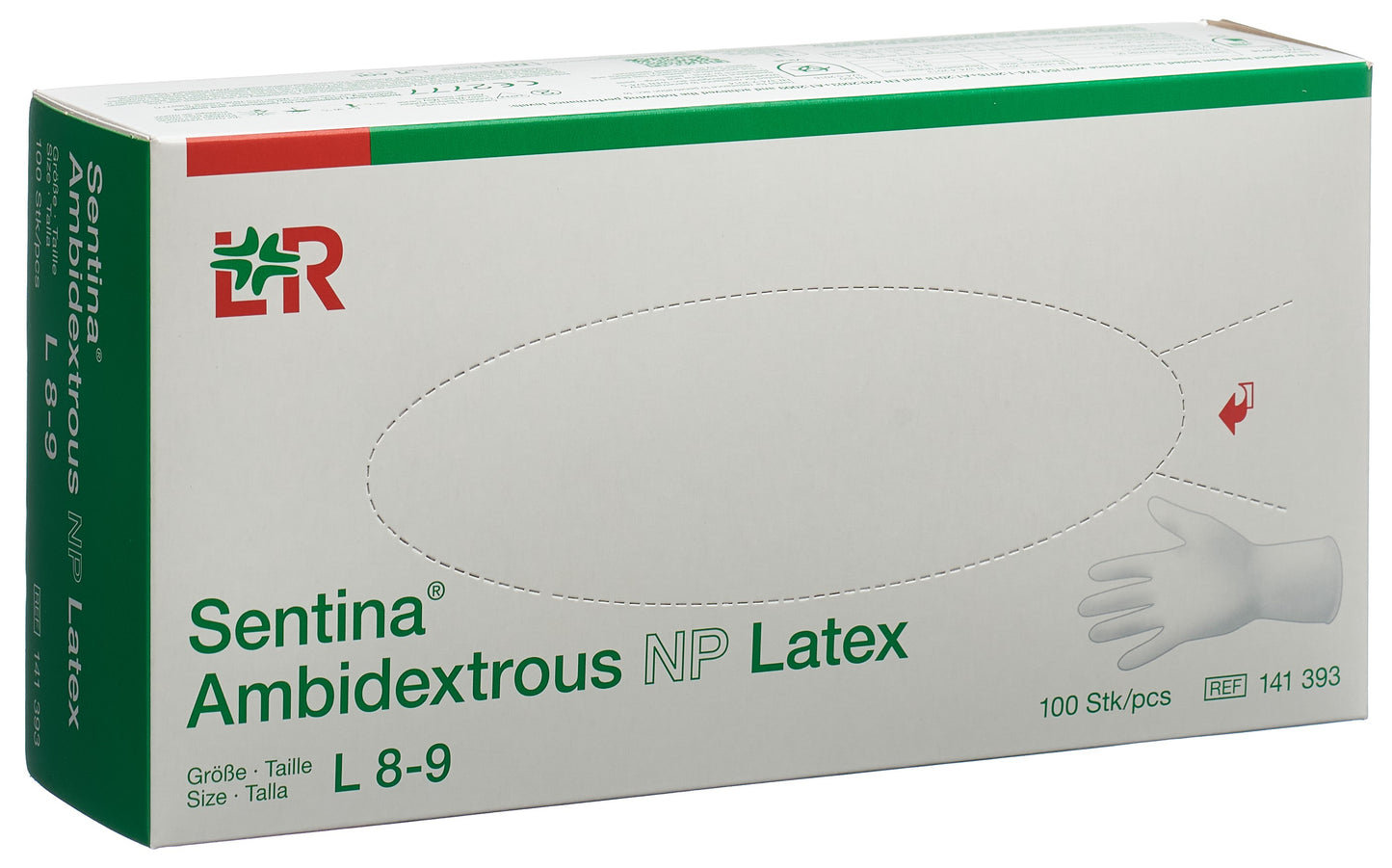 SENTINA Handschuhe L Latex