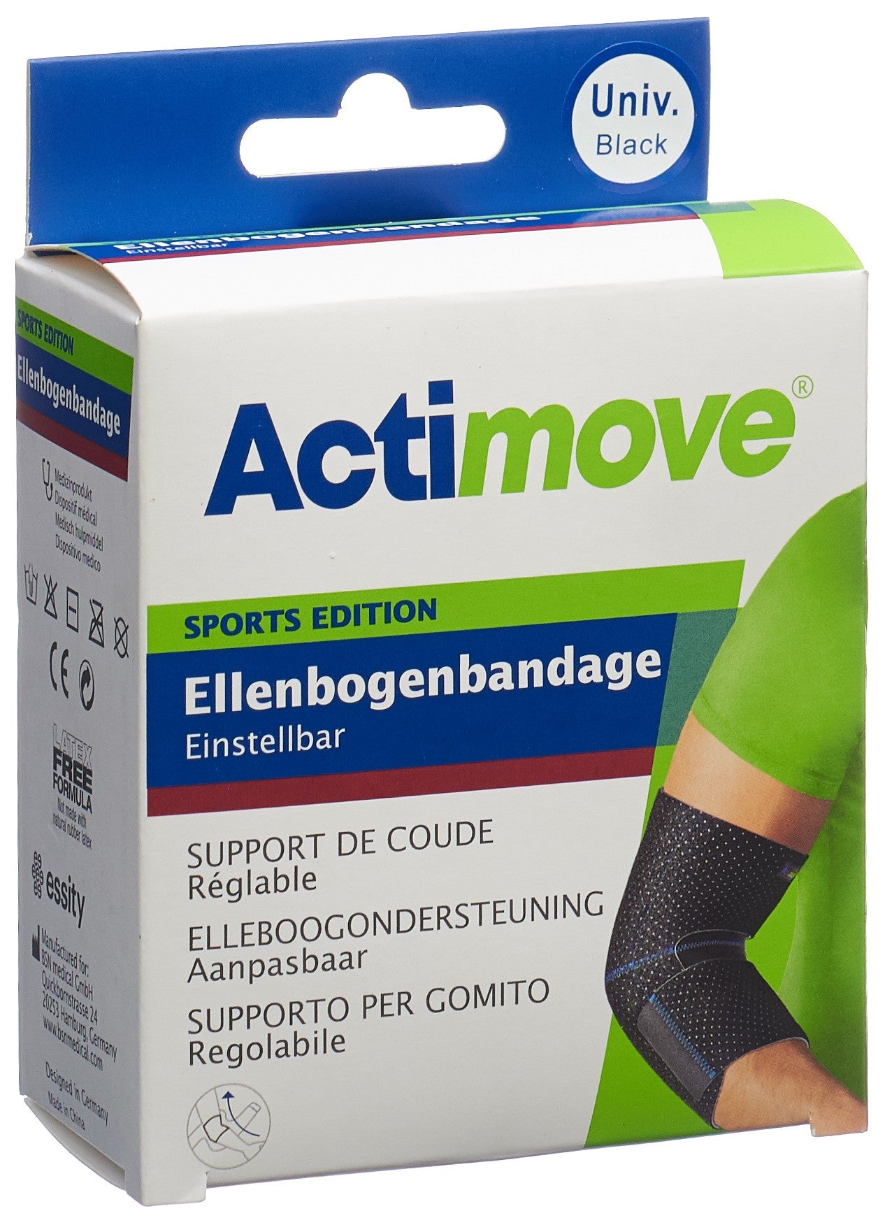 ACTIMOVE Sport Ellenbogenbandage einstellbar