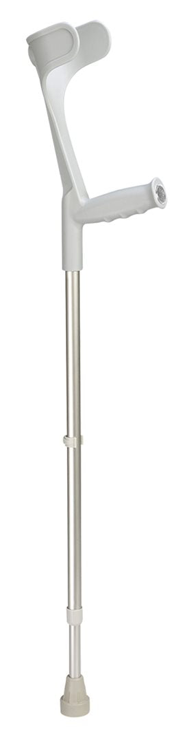 OSSENBERG Krücke alu/grau Hartgriff 140kg