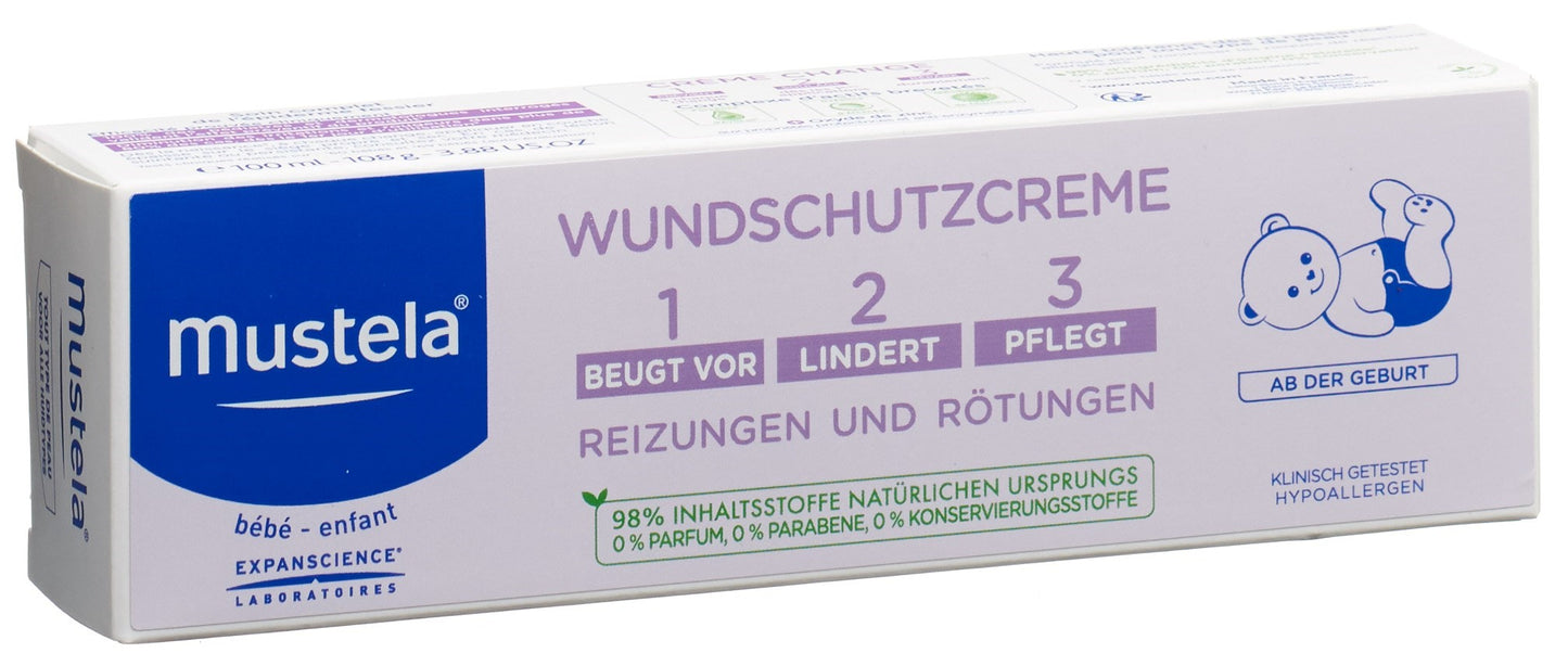 MUSTELA BB Wundschutzcreme 1 > 2 > 3