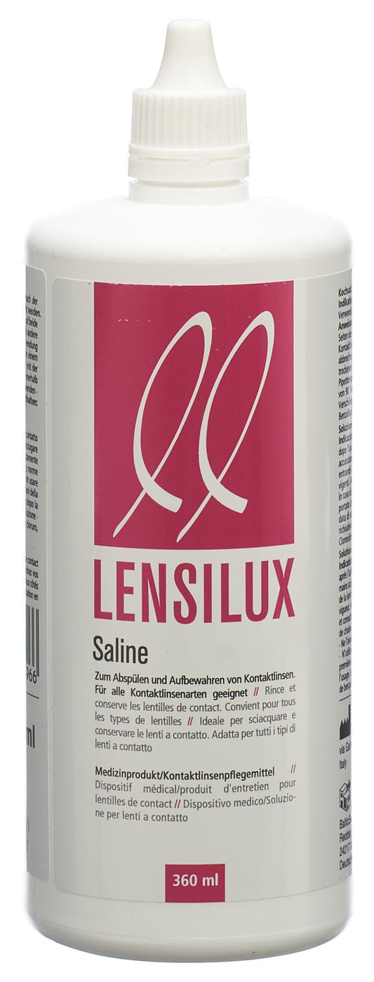 LENSILUX Saline Kochsalzlösung (neu)