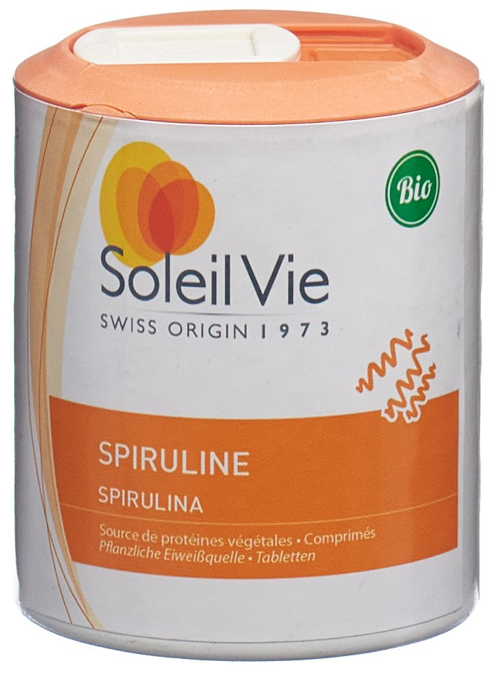 SOLEIL VIE Spirulina Tabl 500 mg Bio
