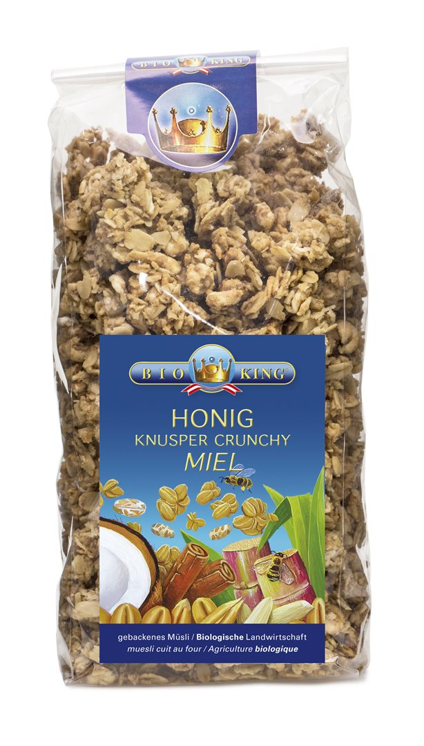 BIOKING Knusper Crunchy Honig