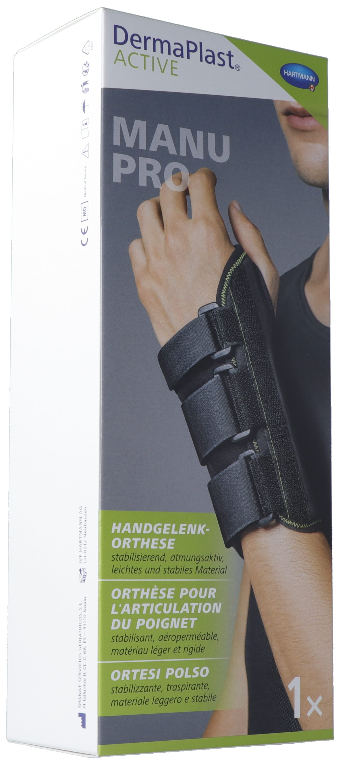 DERMAPLAST Active Manu Pro 4 left