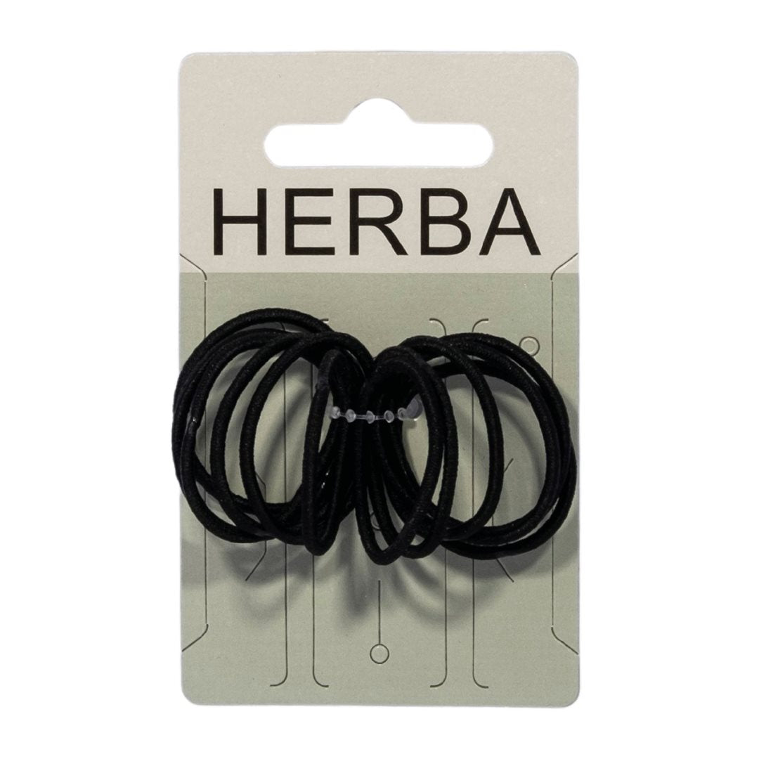 HERBA Haarbinder 3cm schwarz