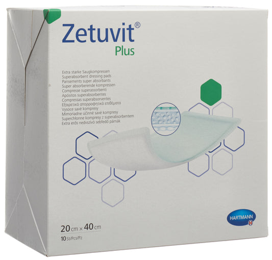 ZETUVIT Plus Absorptionsverband 20x40cm