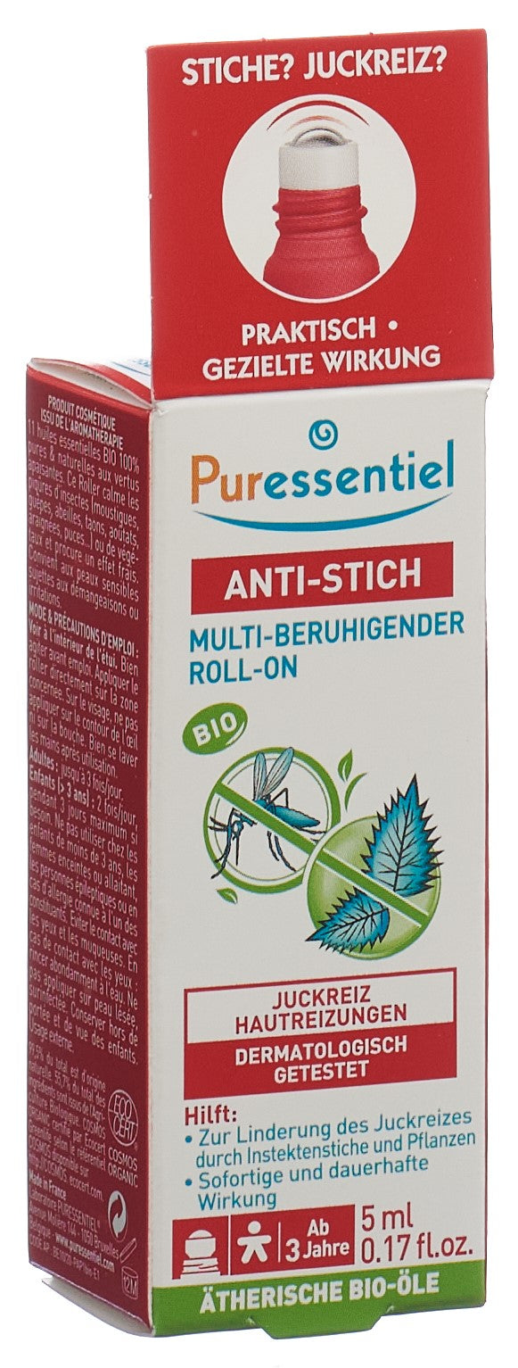 PURESSENTIEL Anti-Stich Multi-ber Roll on Bio