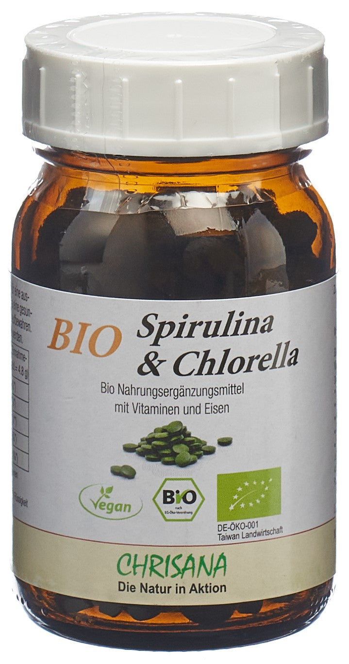 CHRISANA Bio Spirulina & Chlorella Tabl