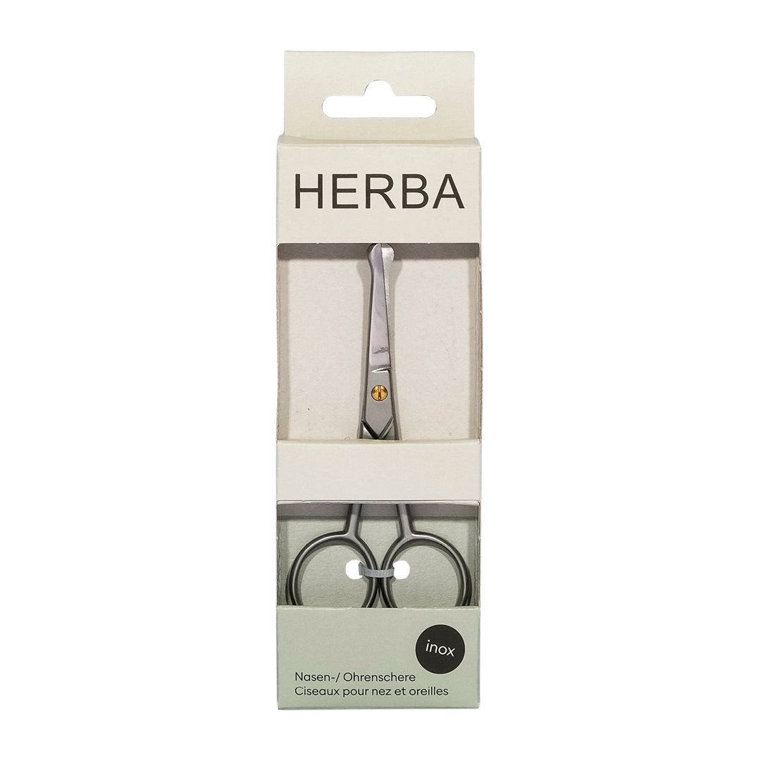 HERBA Nasen und Ohrenschere Inox