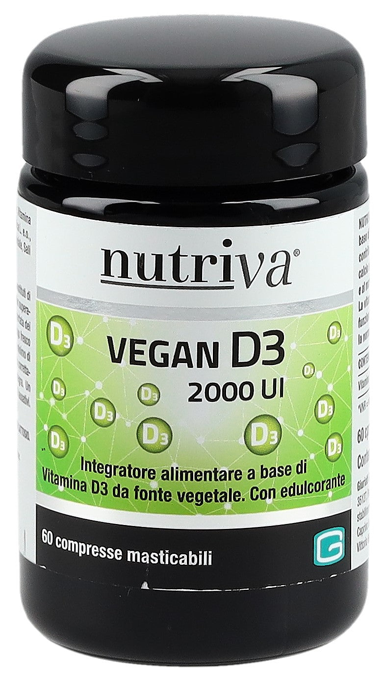 NUTRIVA Vegan D3 Kautabl 2000 I.U.
