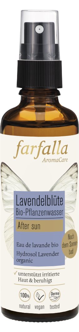 FARFALLA Bio-Pflanzenwasser Lavendelblü
