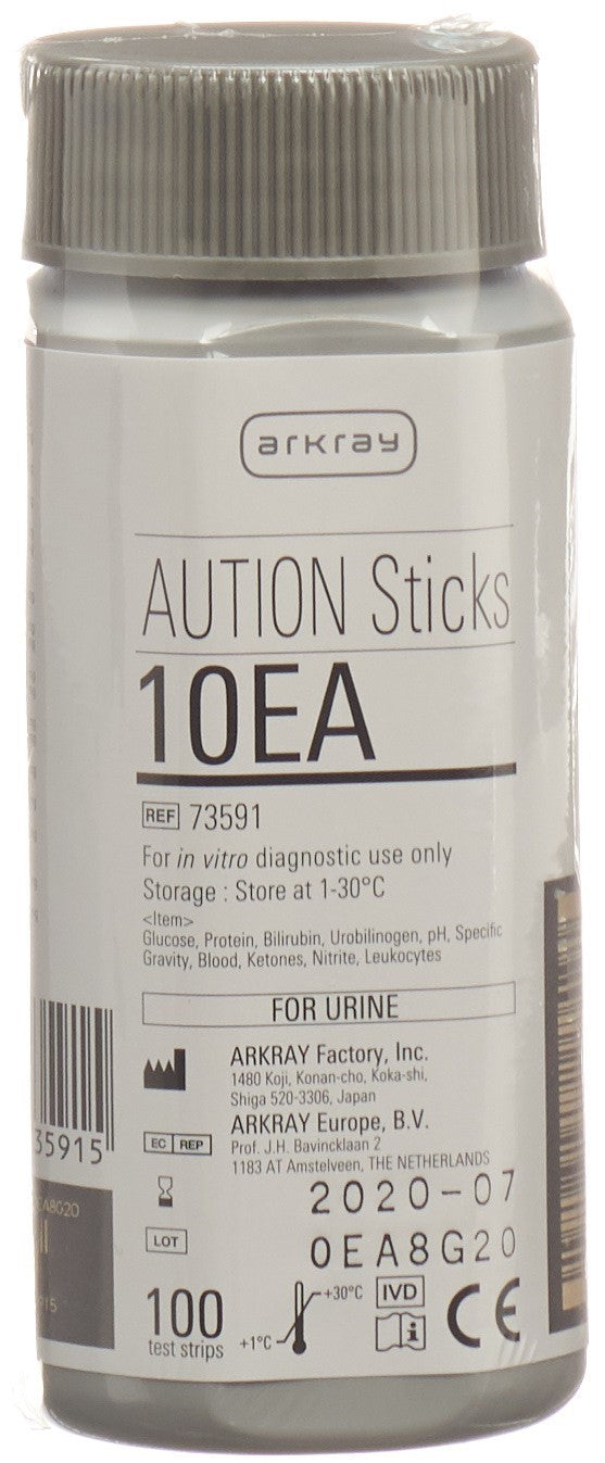 AUTION STICKS Urin Teststreifen 10 Param