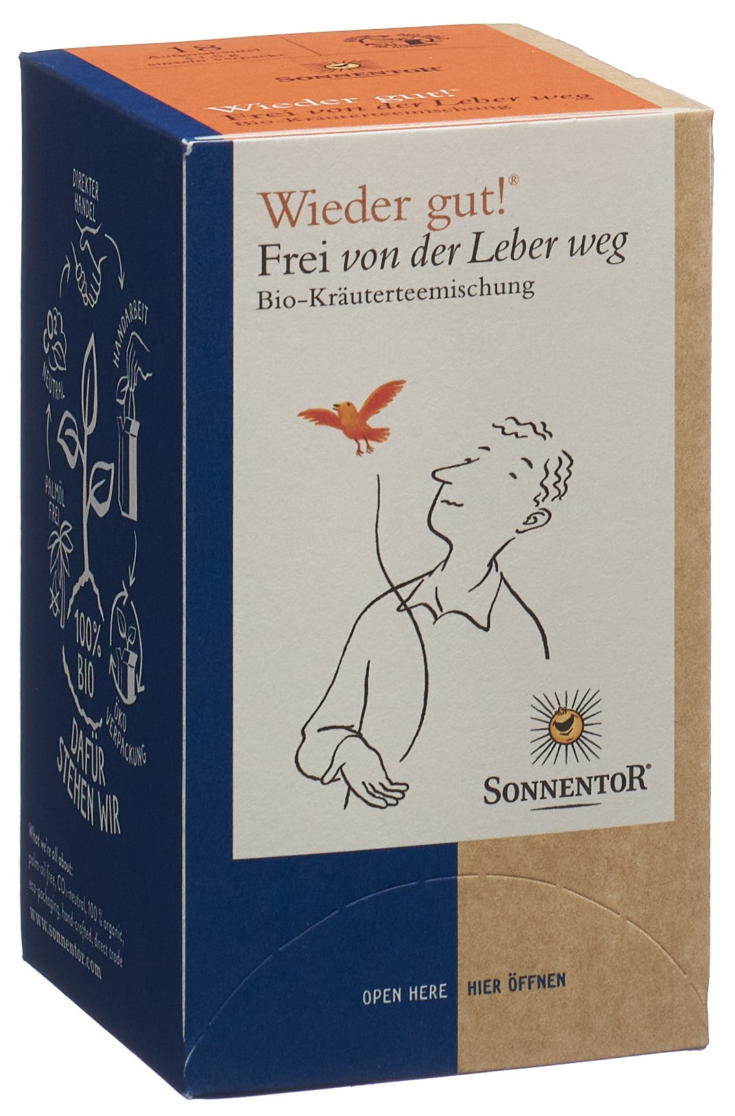 SONNENTOR Frei von der Leber weg Tee BIO
