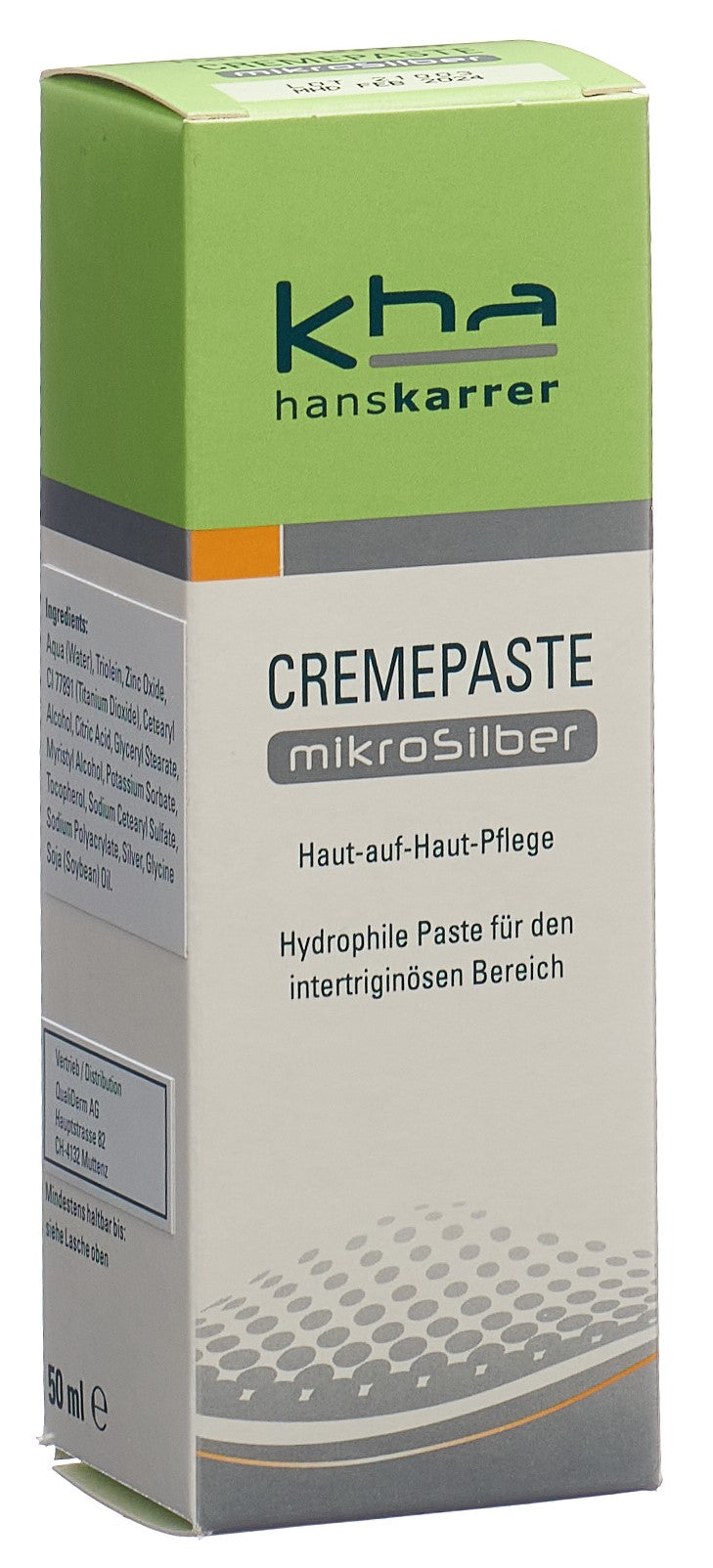 HANS KARRER Cremepaste MikroSilber