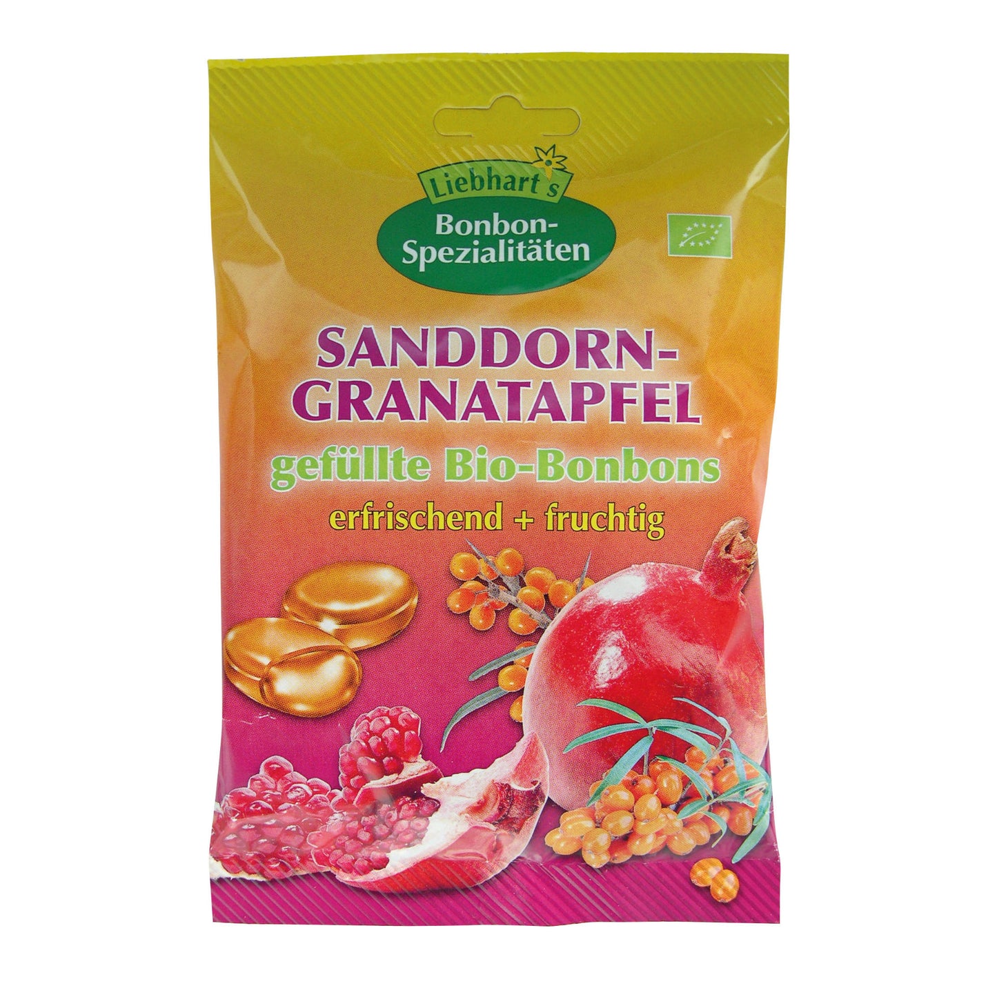 LIEBHARTS Bonbons Sanddorn Granatap Bio