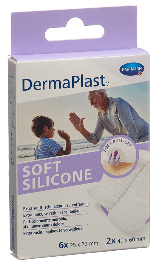 DERMAPLAST Soft Silicone Strips