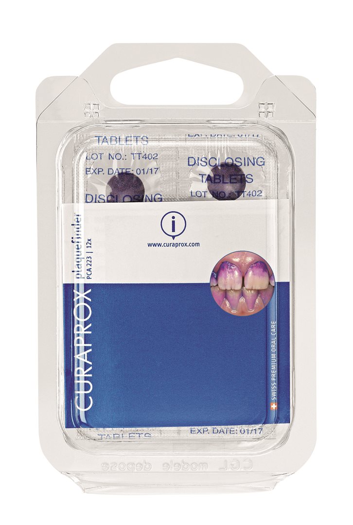 CURAPROX PCA 223 Plaquesearch Anfärbetabl