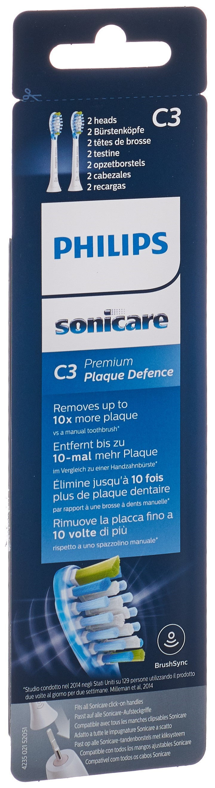 PHILIPS Sonicare Ersatzb C3 Prem HX9042/17