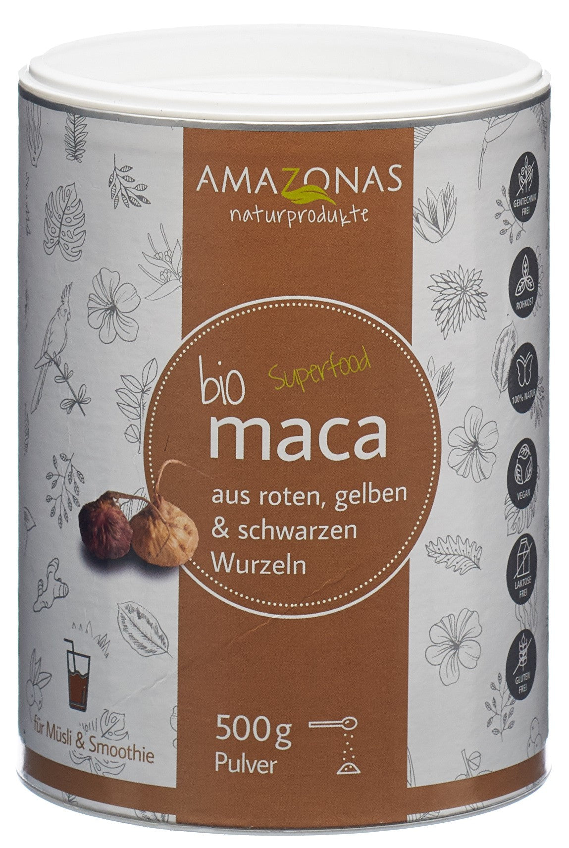 AMAZONAS maca Bio Pulver 100 % pur