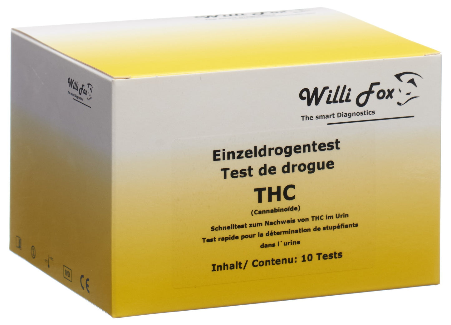 WILLI FOX Drogentest THC einzel Urin