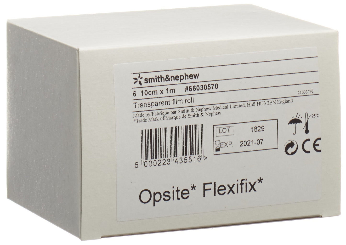 OPSITE FLEXIFIX transparente Folie 10cmx1m