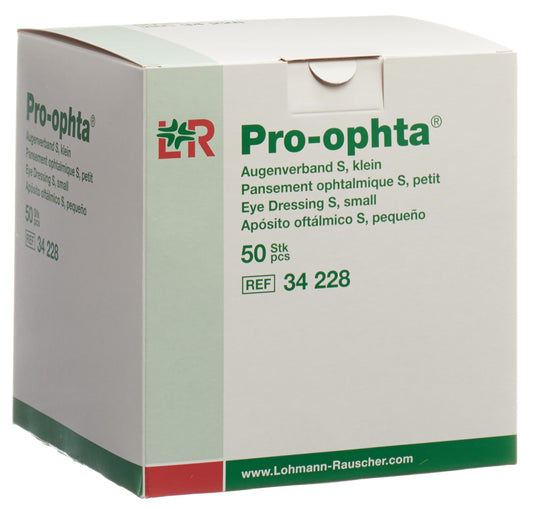 PRO-OPHTA Augenverband S durchsichtig