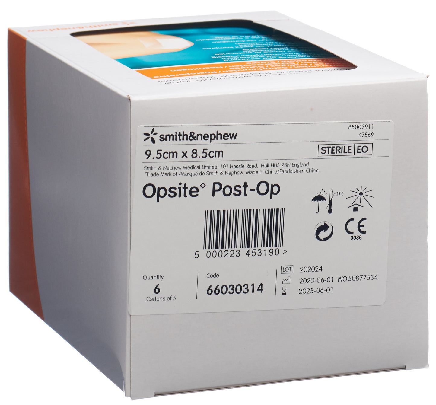 OPSITE POST OP Folienverb 9.5x8.5cm ster