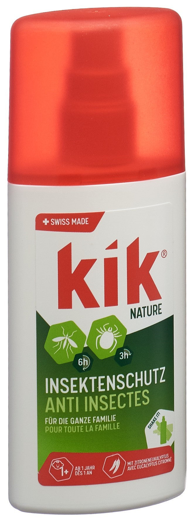 KIK NATURE Mückenschutz Milk Spray