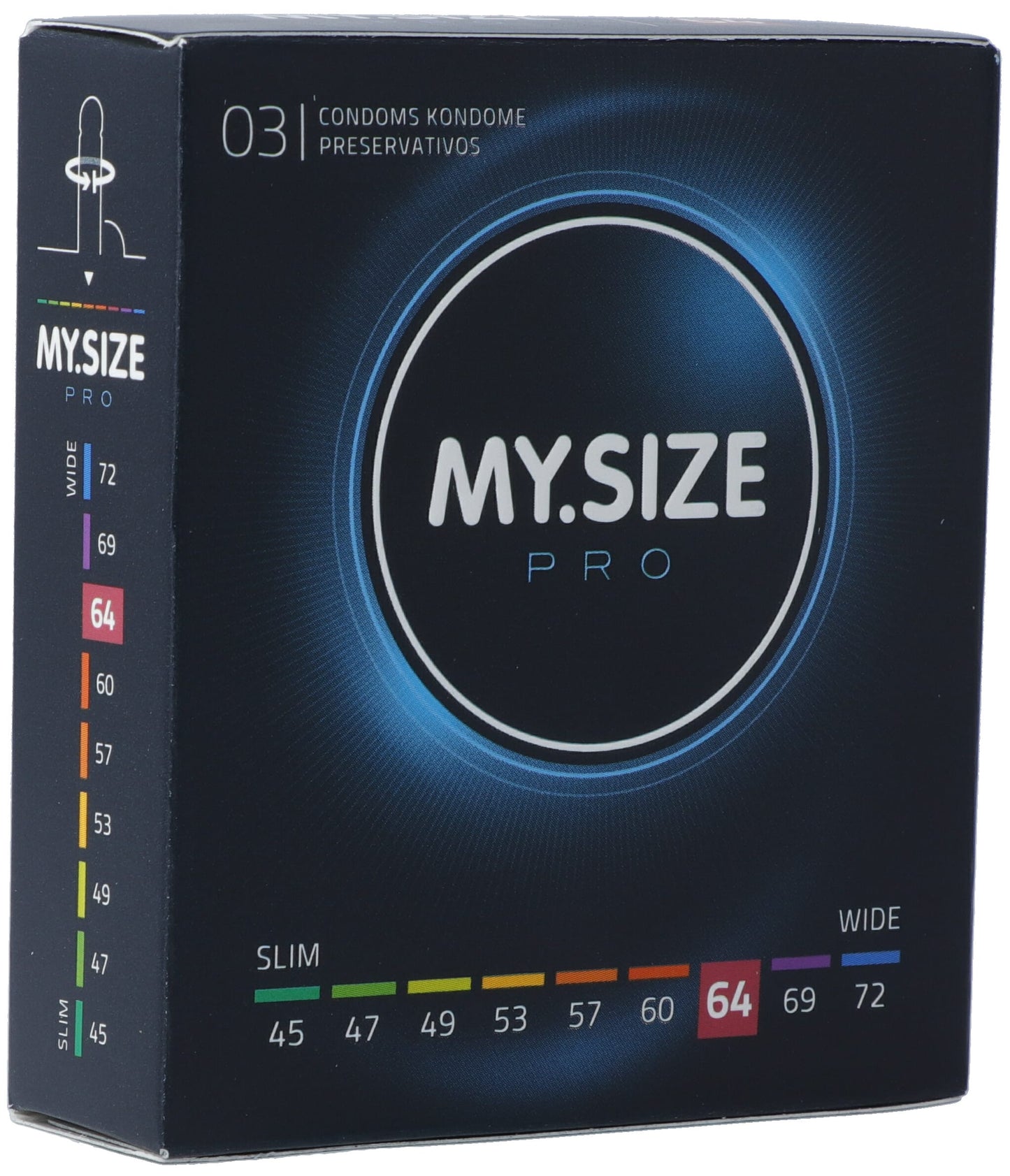 MY SIZE PRO Kondom 64mm