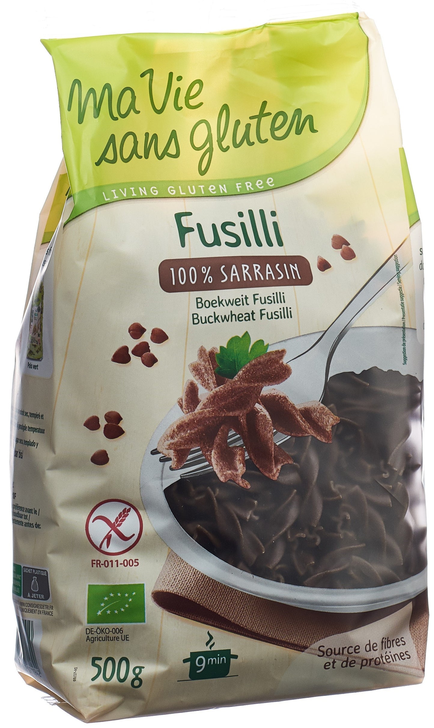 MA VIE S GLUT Fusilli 100% Buchweizen