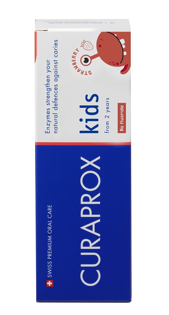 CURAPROX kids Kinderzahnp Erdbeere o Fluorid