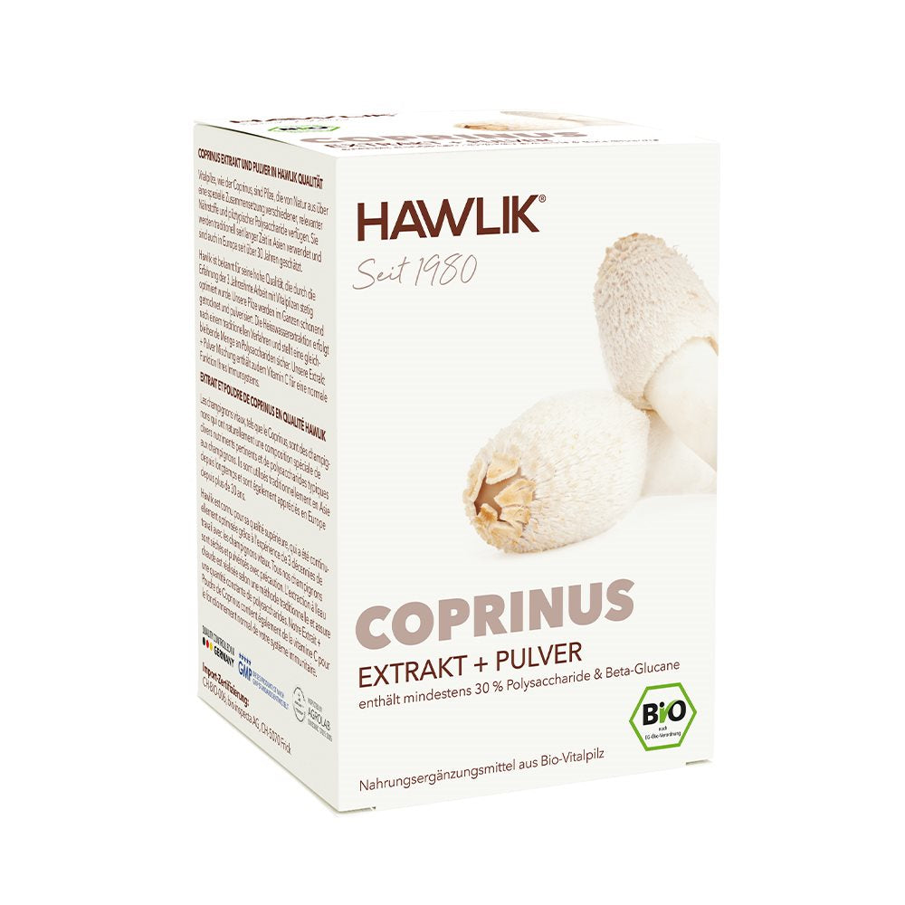 HAWLIK Coprinus Extrakt und Pulver Kaps