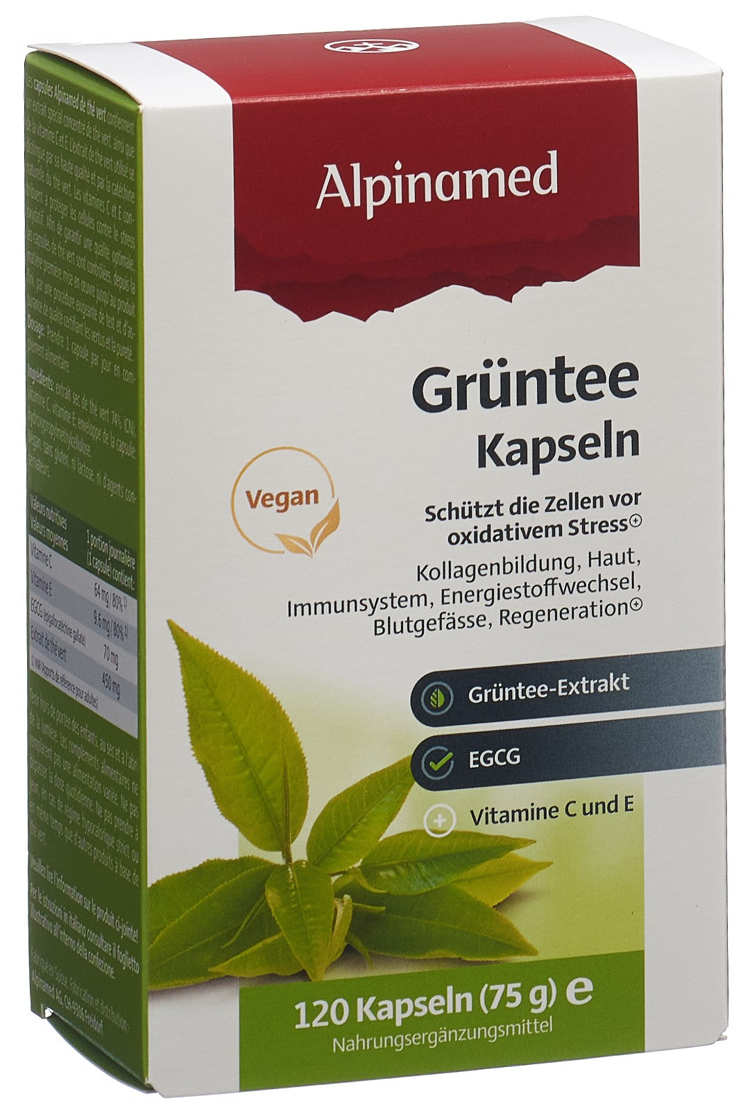 ALPINAMED Grüntee Kaps