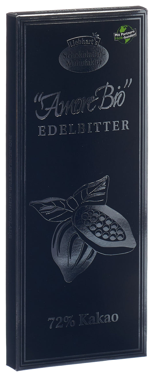 LIEBHART Schoko Edelbitt Kakao 72% Bio