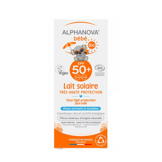 ALPHANOVA BB Sonnenmilch Bio SPF50+