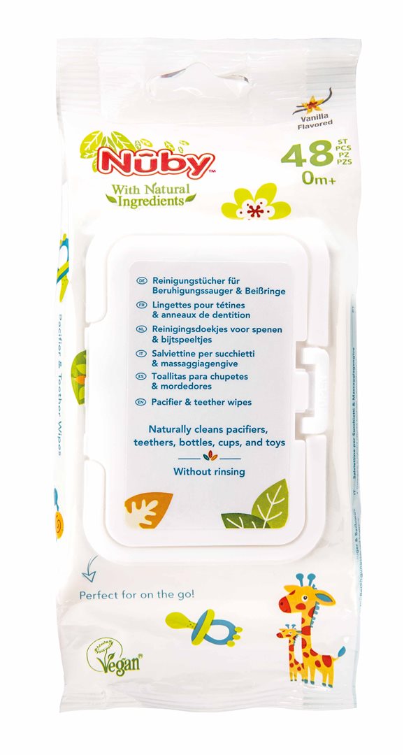 NUBY Citroganix Reinigungstüch Nuggi/Spielz