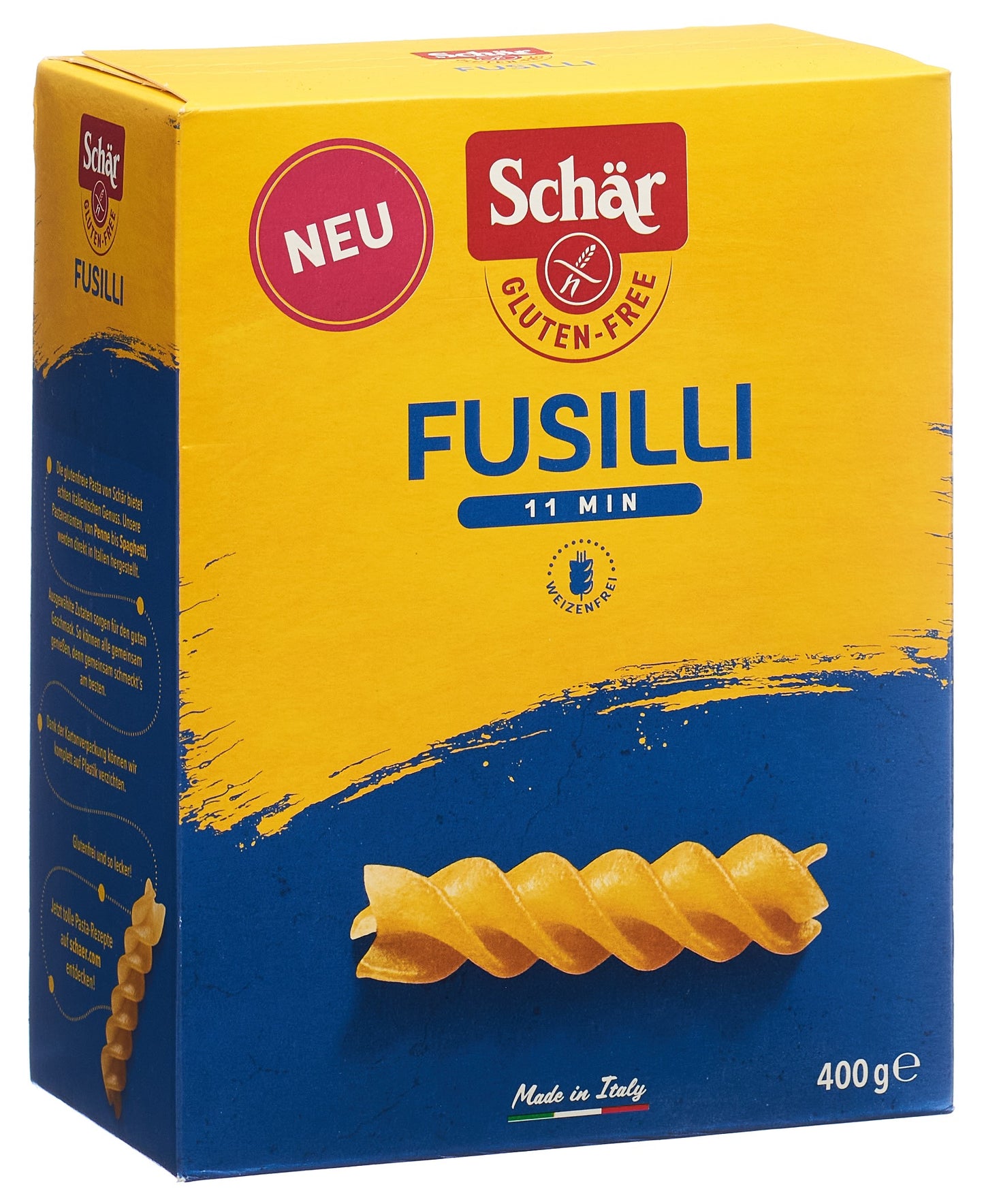 SCHÄR Pasta Fusili glutenfrei