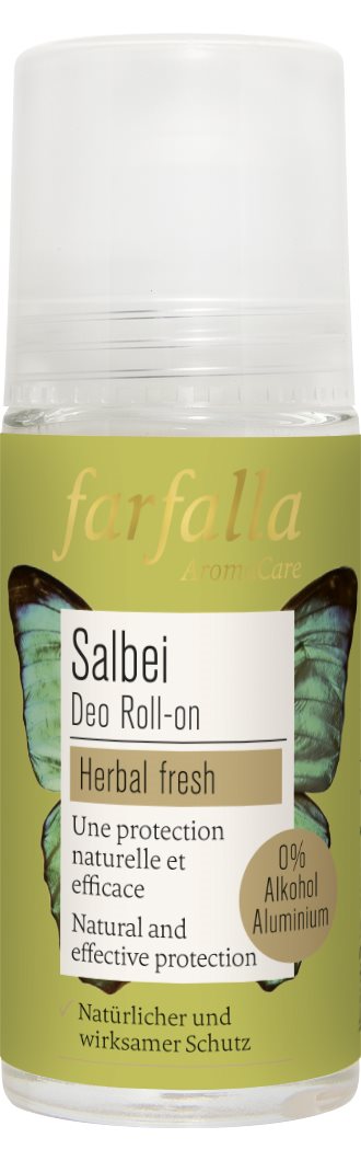 FARFALLA Kräuter Deo Roll-on Salbei