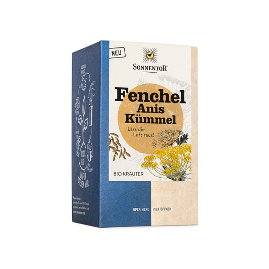 SONNENTOR Fenchel Anis Kümmel Tee BIO