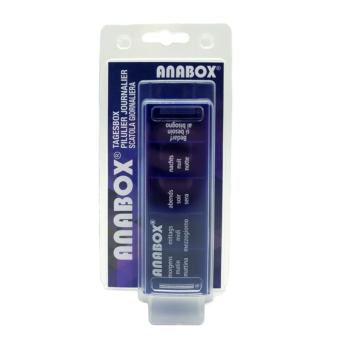 ANABOX Medidispenser 1Tag blau