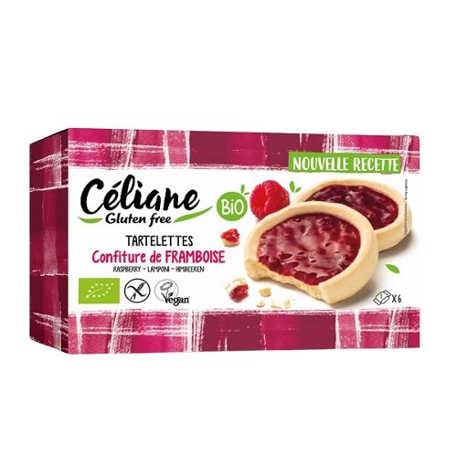 CELIANE GLUTEN FREE Törtchen Himbeere Bio