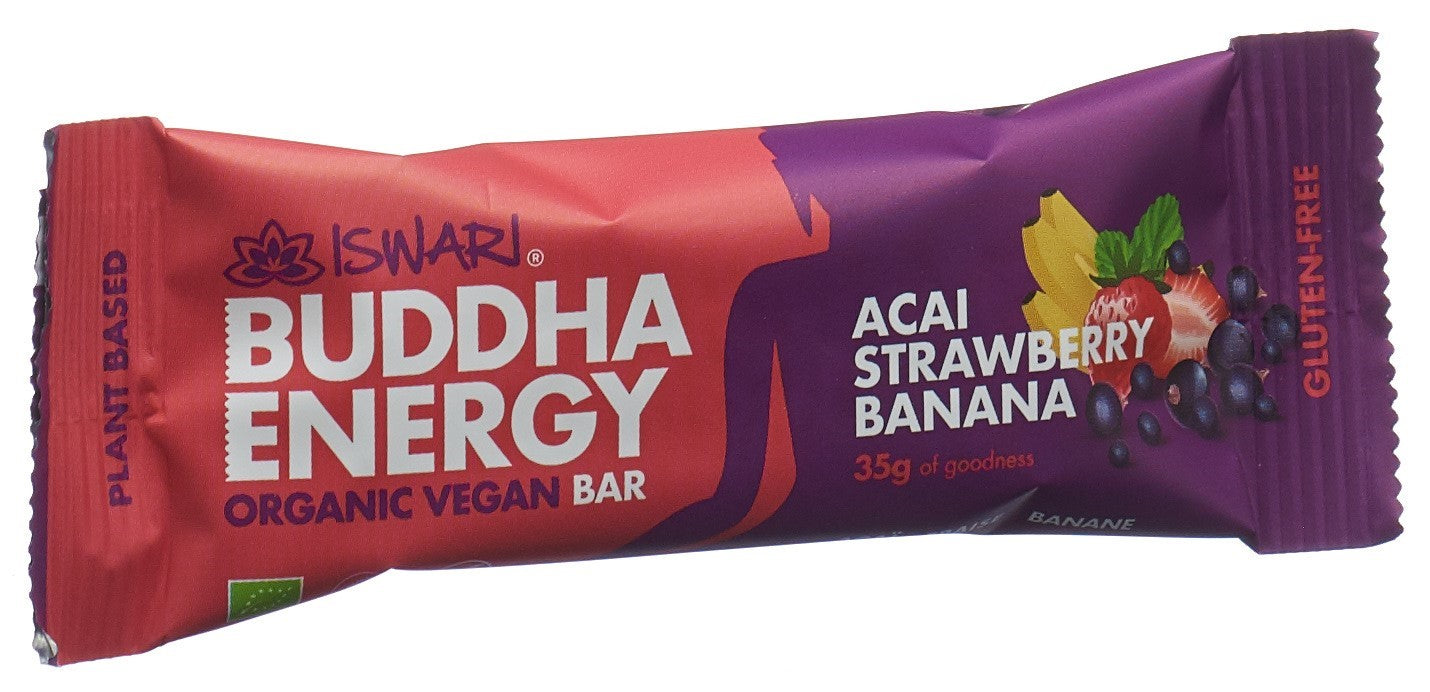 ISWARI Energy Bar Açai Erdbeere&Bana BIO