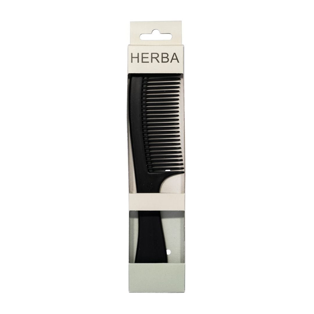 HERBA Griffkamm Kunststoff schwarz
