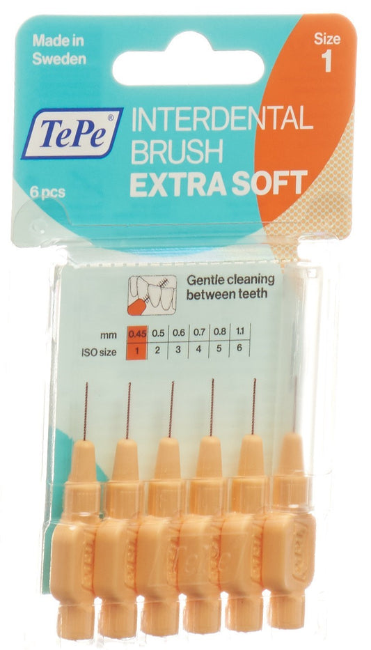 TEPE Interden Brush 0.45mm x-soft oran