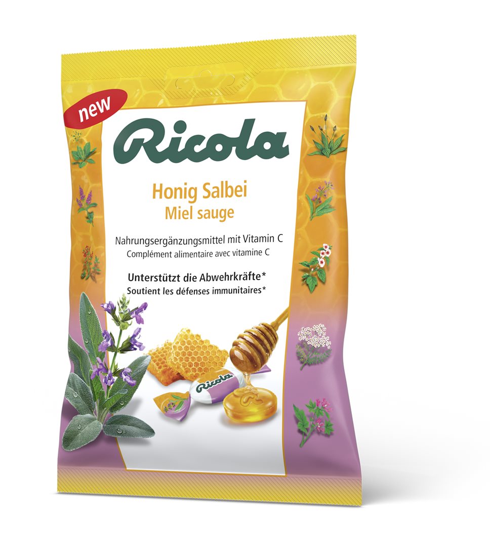 RICOLA Honig Salbei mit Zucker