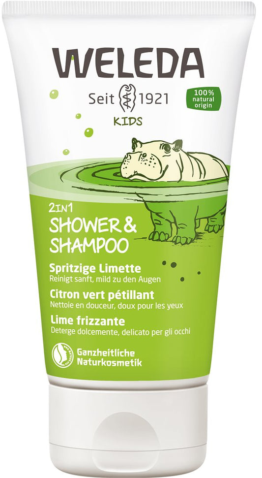 WELEDA KIDS 2in1 Shower&Shampoo Limette