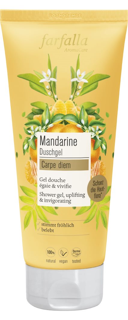 FARFALLA Duschgel Mandarine Carpe Diem